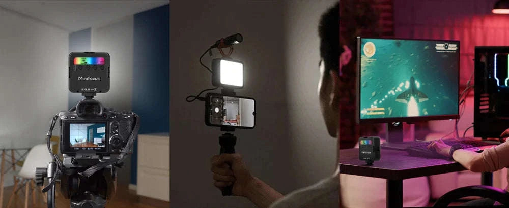 Pocket RGB Fill Light Portable LED Video Light-Default Title