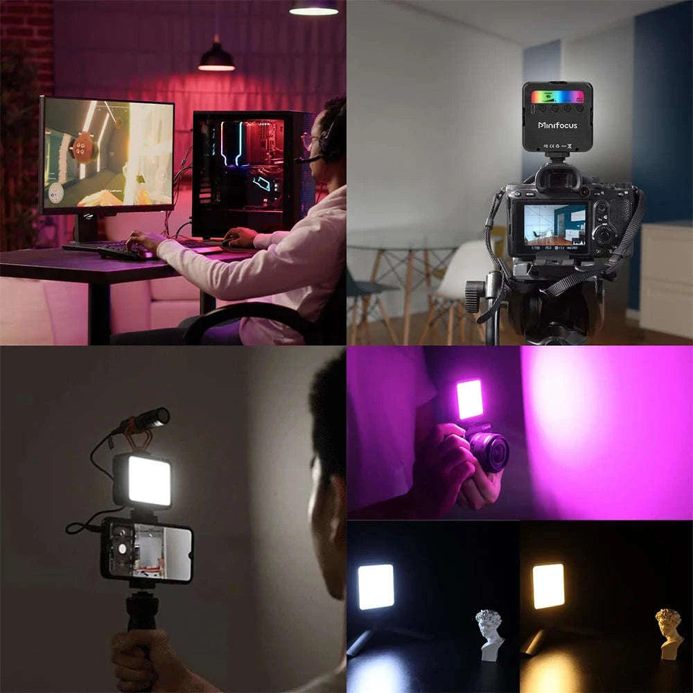 Pocket RGB Fill Light Portable LED Video Light-Default Title