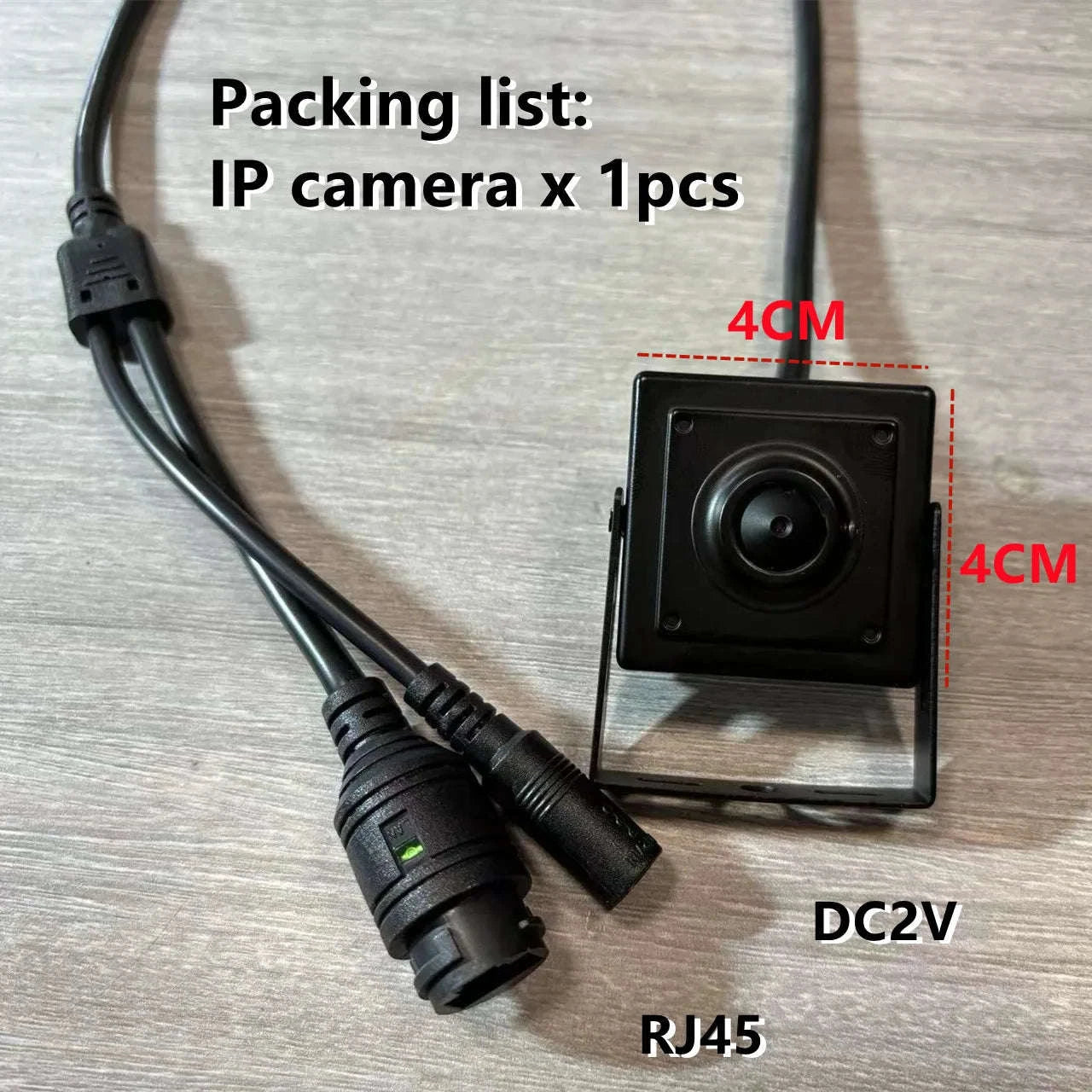 POE 4K Mini IP Security Camera-4MP ADD POE / 2.8mm