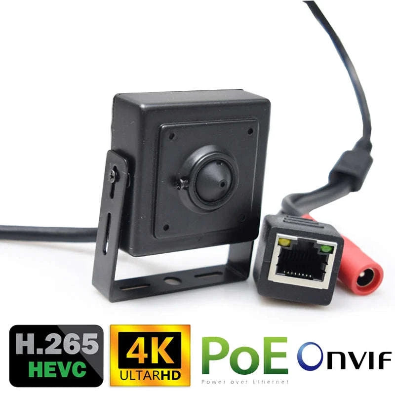 POE 4K Mini IP Security Camera-4MP ADD POE / 2.8mm