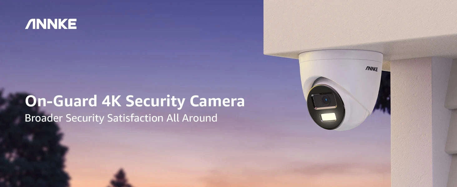 PoE Security Camera 5MP 8MP Outdoor Indoor with Audio-8MP Camera 4MM Lens / United Kingdom