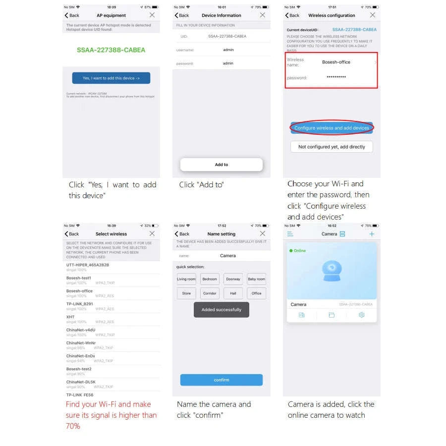 POE Zoom Camera with WiFi & 5MP Streaming Capability-5MP 64G (POE)
