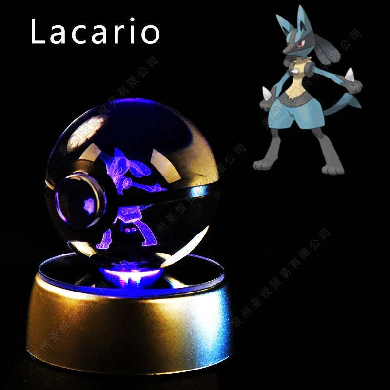 Pokemon Crystal Ball Night Light Lamp-06 Umbreon