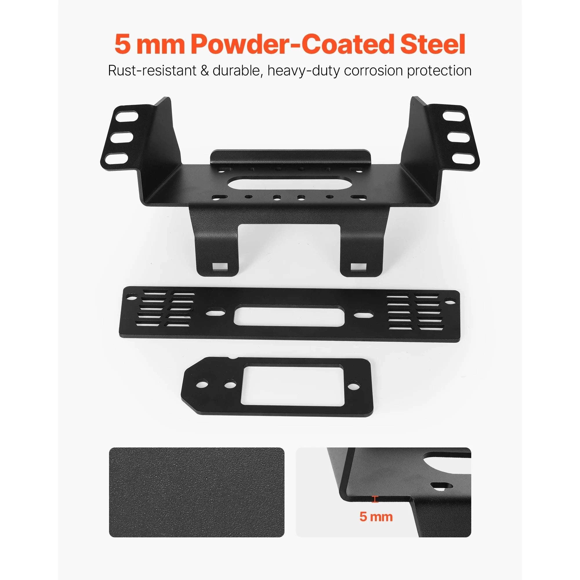 Polaris Ranger Winch Hitch Mount 2000–3600 lbs Fit 2010–2021-Polaris Ranger / United States