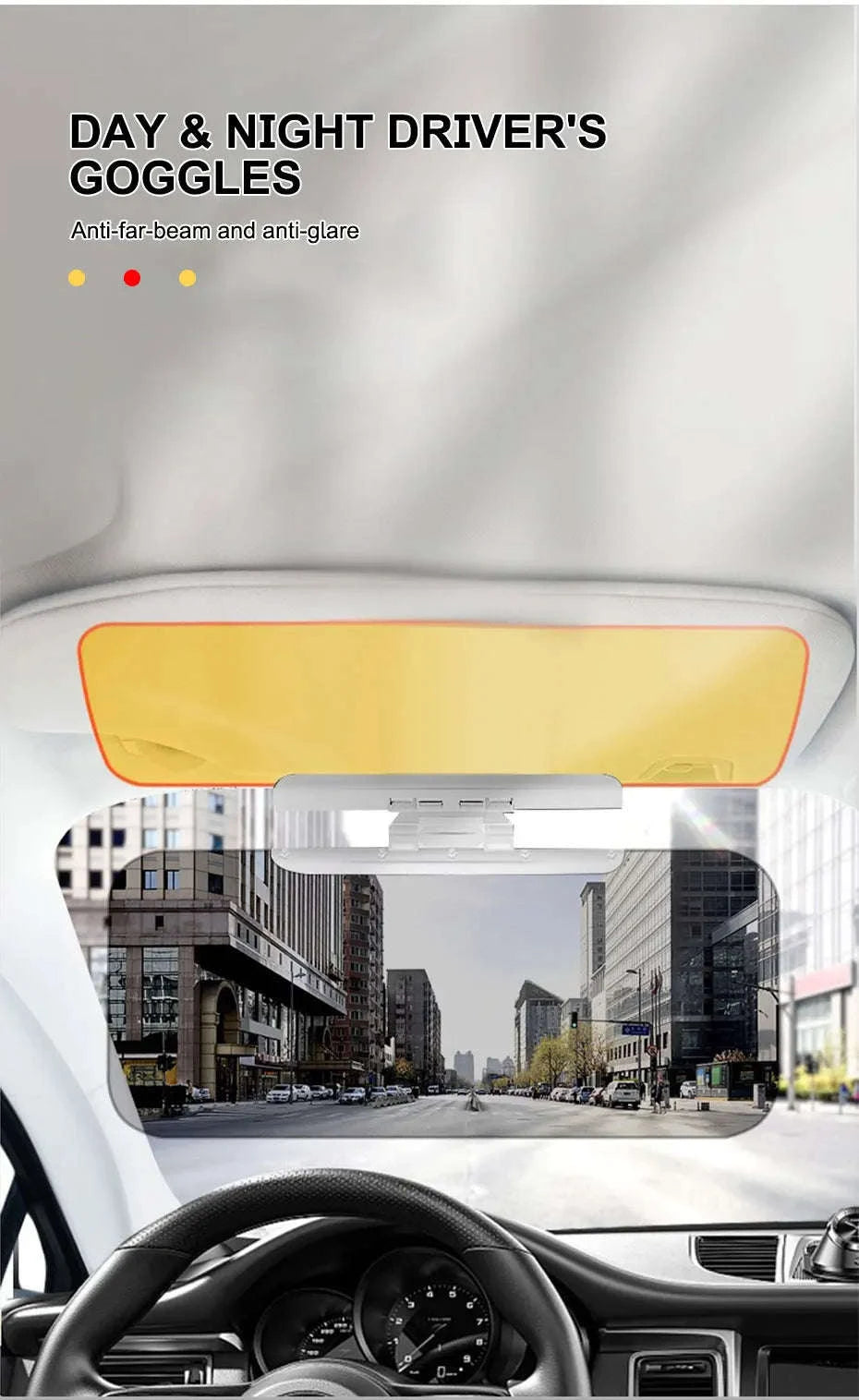 Polarized 2 in 1 Sun Visor Sunshade-1 pc