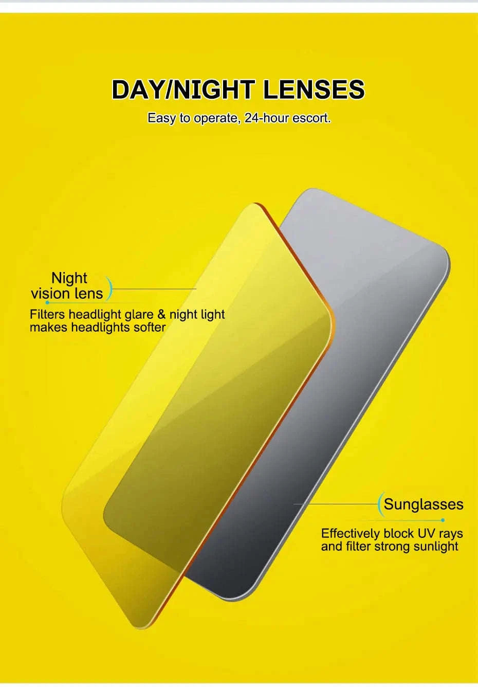 Polarized 2 in 1 Sun Visor Sunshade-1 pc