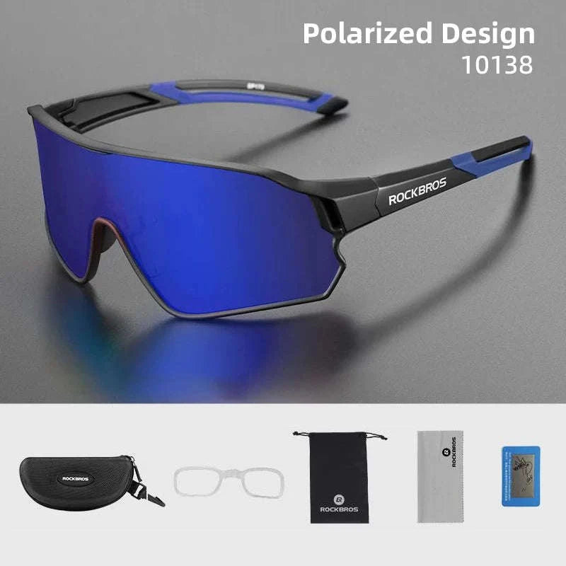 Polarized Cycling Sunglasses UV400 Lightweight Bike Glasses-10138
