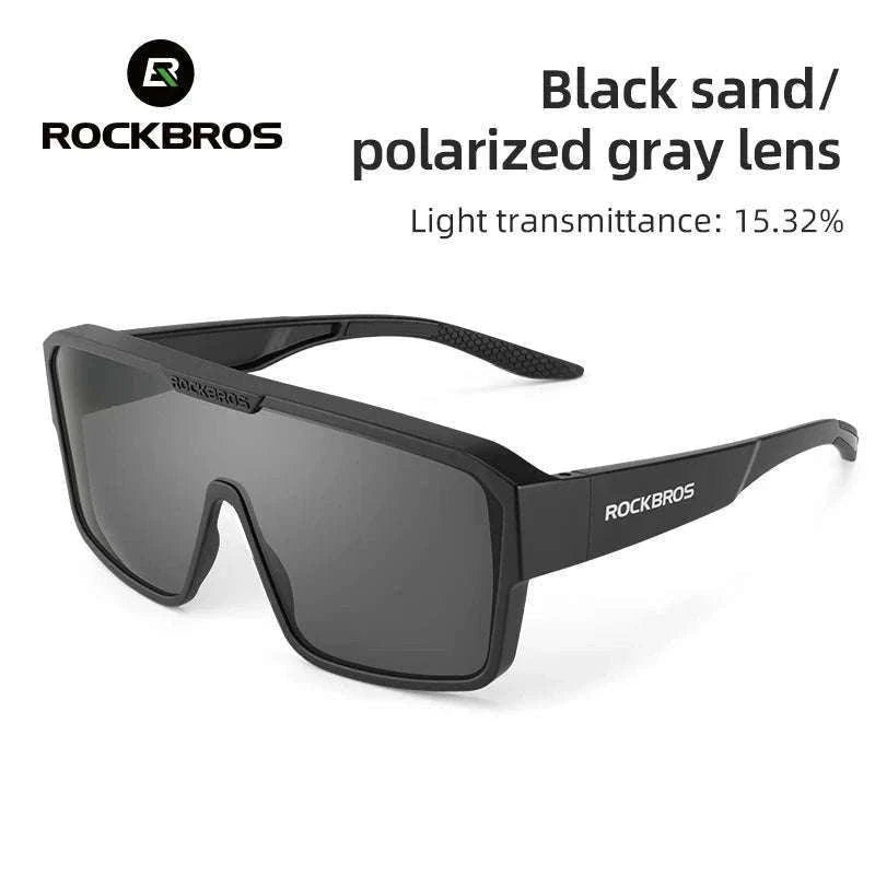 Polarized Cycling Sunglasses with Myopia Frame TR90 Sport Goggles-SP348