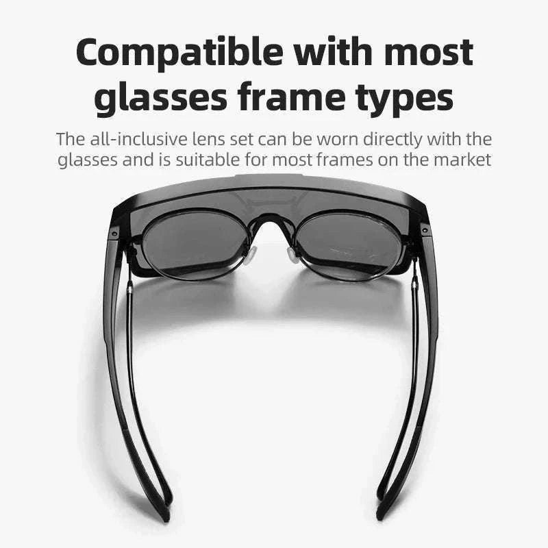 Polarized Cycling Sunglasses with Myopia Frame TR90 Sport Goggles-SP348