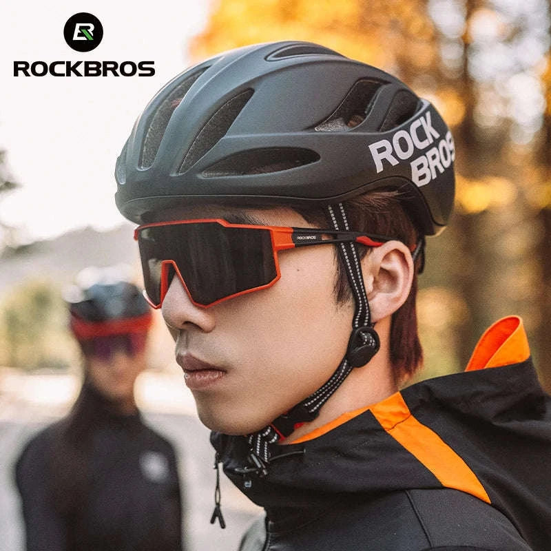 Polarized Cycling Sunglasses with TR90 Frame for Clear Outdoor Vision-SP316-4 Photochromic
