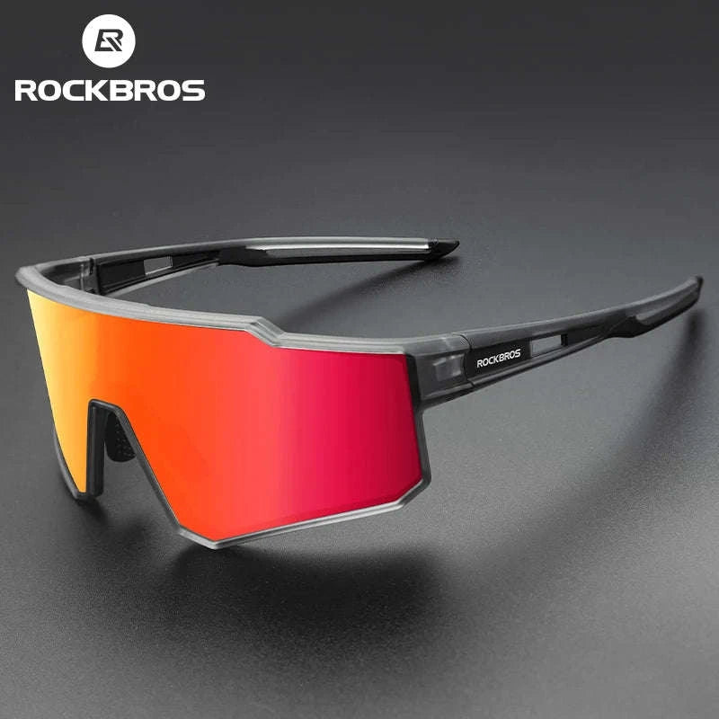 Polarized Cycling Sunglasses with TR90 Frame for Clear Outdoor Vision-SP316-4 Photochromic