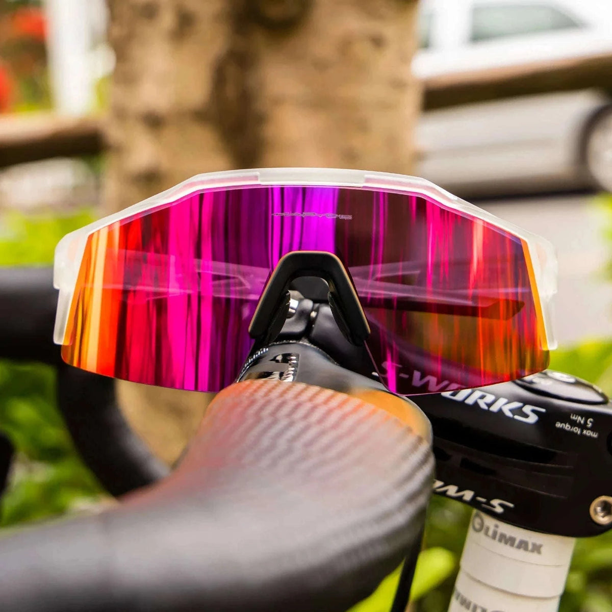 Polarized Cycling Sunglasses with UV400 Protection and Multi-Lens Kit-KE9023-04 / 4 LENS