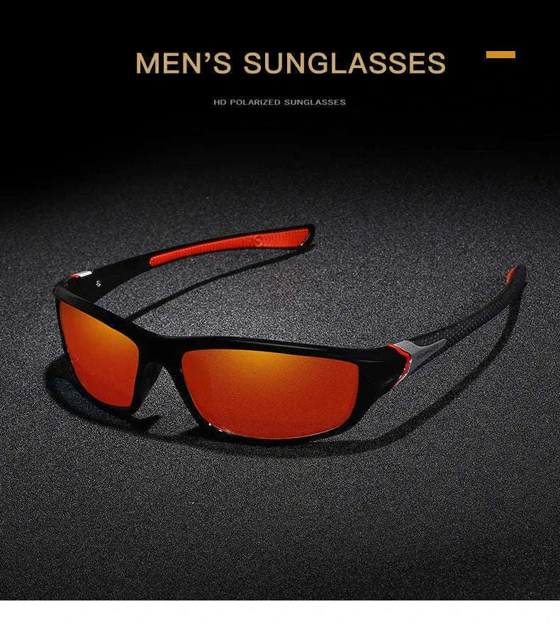 Polarized Cycling Sunglasses with UV400 Protection-D6