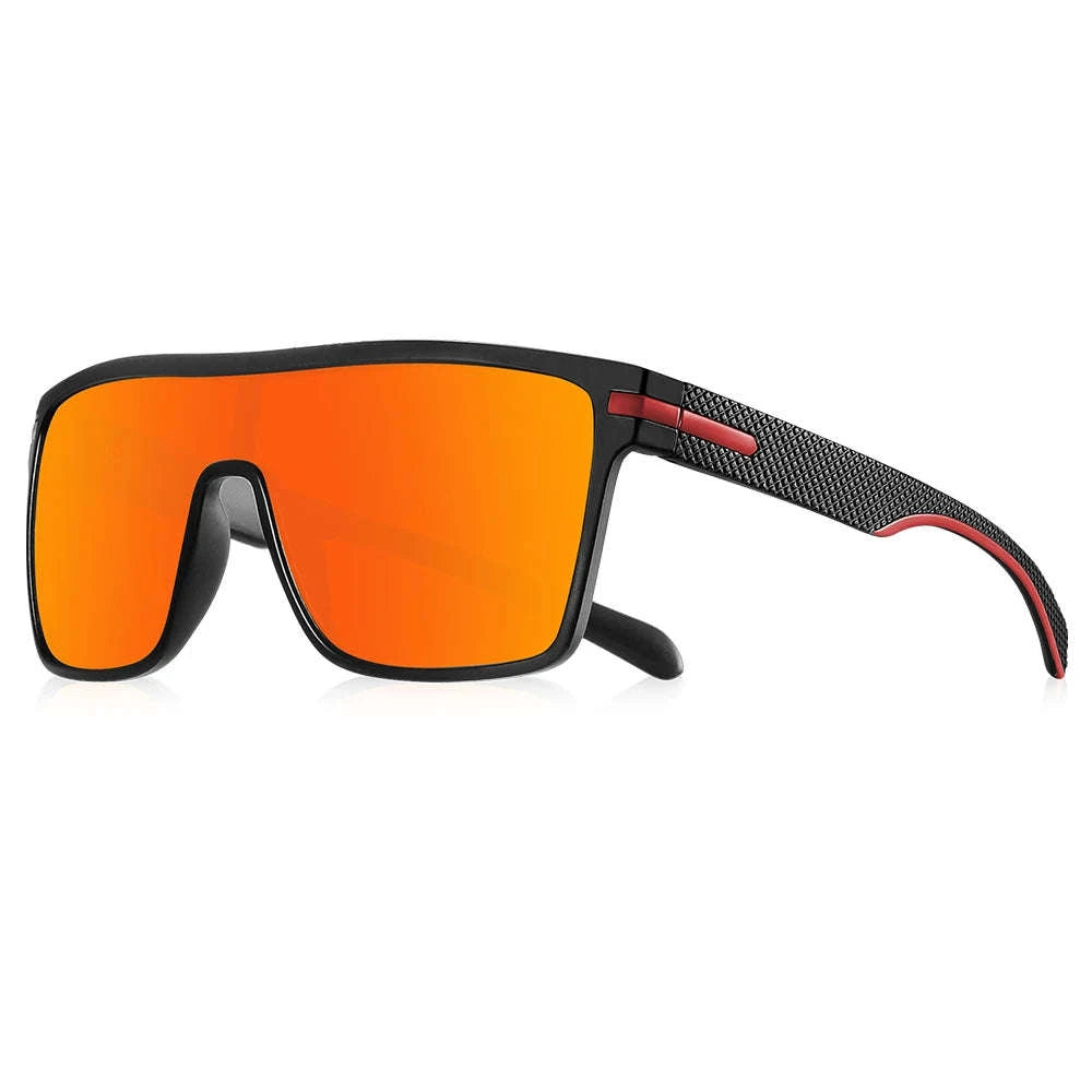 Polarized Oversized Square Sunglasses for Men and Women-C25 Silver / Other