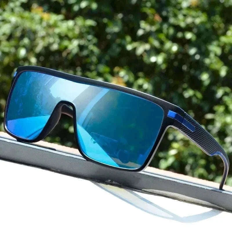 Polarized Oversized Square Sunglasses for Men and Women-C25 Silver / Other
