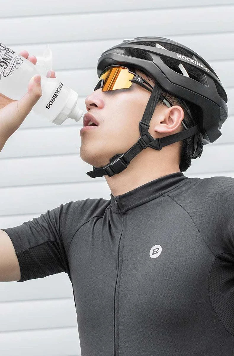 Polarized Photochromic Cycling Sunglasses UV400 TR90 Frame-10171 Polarized / Polarized / United States
