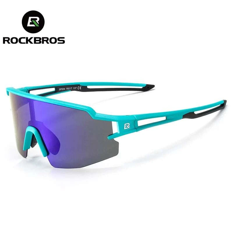 Polarized Photochromic Cycling Sunglasses UV400 TR90 Frame-10171 Polarized / Polarized / United States