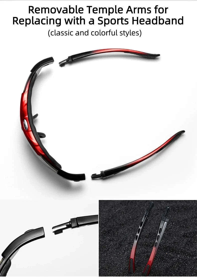 Polarized Photochromic Cycling Sunglasses with UV Protection-Photochromic 004 / Polarized