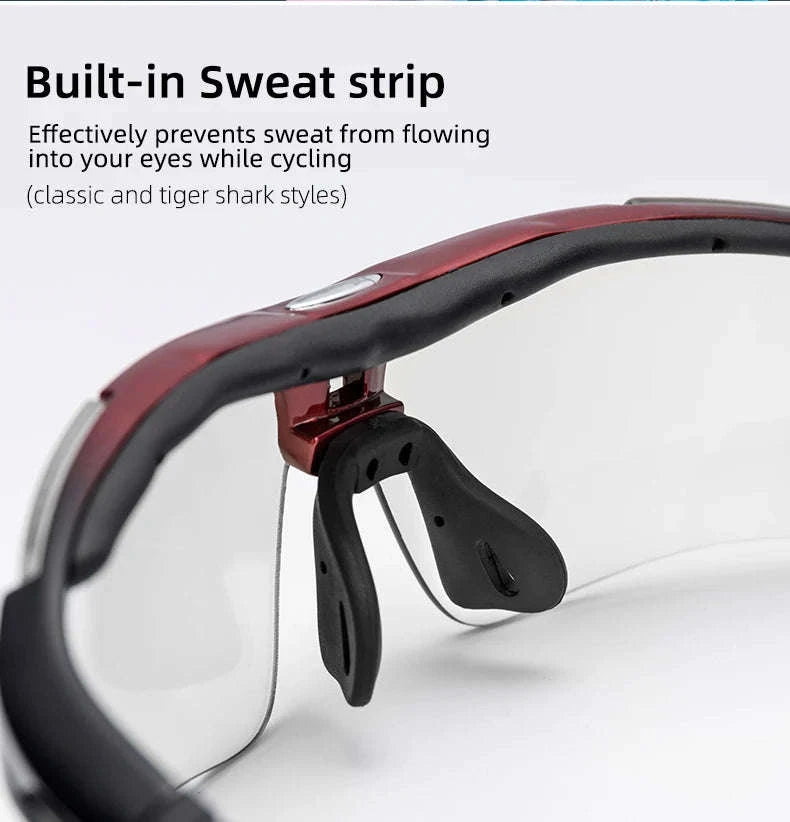 Polarized Photochromic Cycling Sunglasses with UV Protection-Photochromic 004 / Polarized