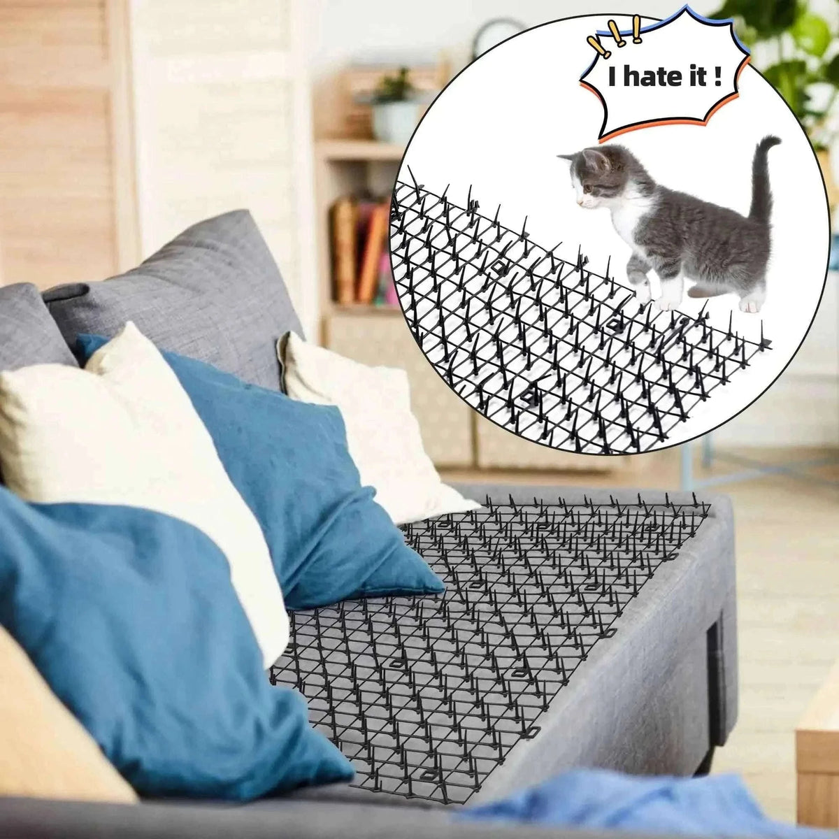 Polypropylene Cat and Dog Spike Mat for Garden Protection-Default Title