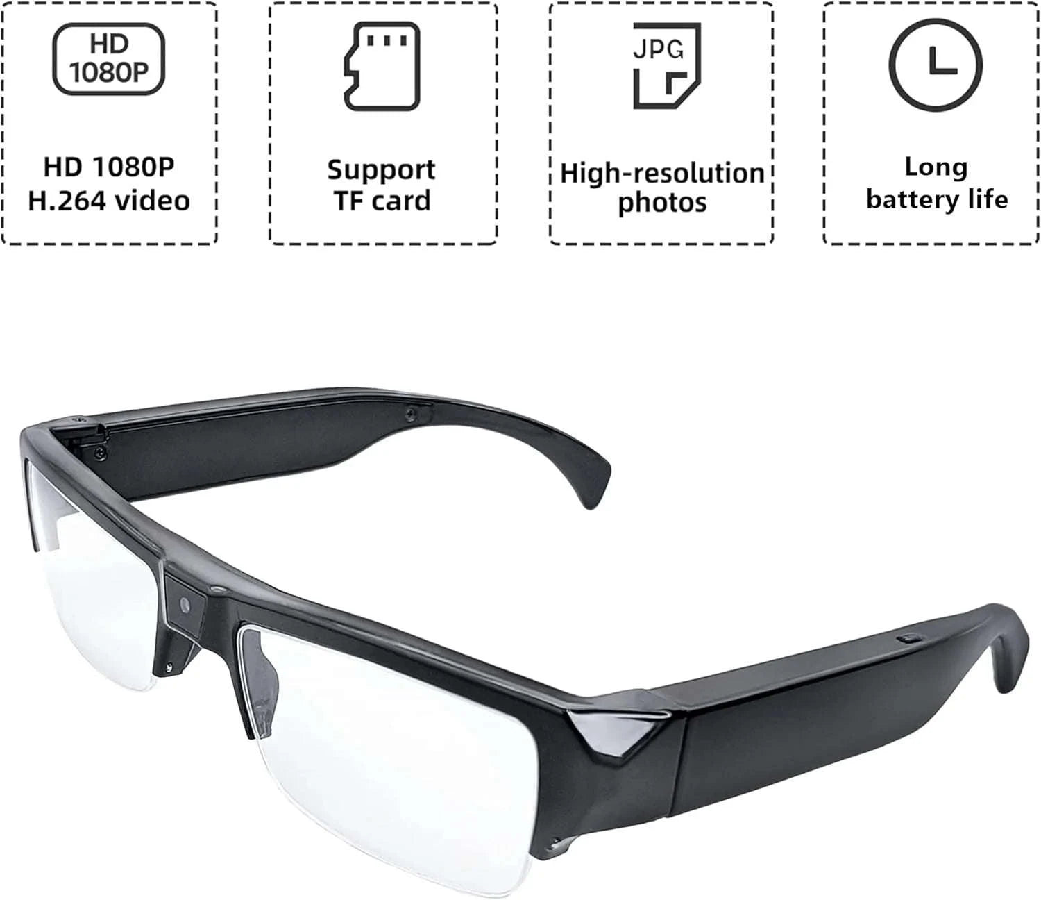 Portable 1080P HD Mini Glasses Camera-Glasses A