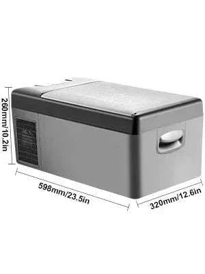 Portable 12V Car Refrigerator Freezer with Fast Cooling -20℃ to 50℉-CZECH REPUBLIC / 15L