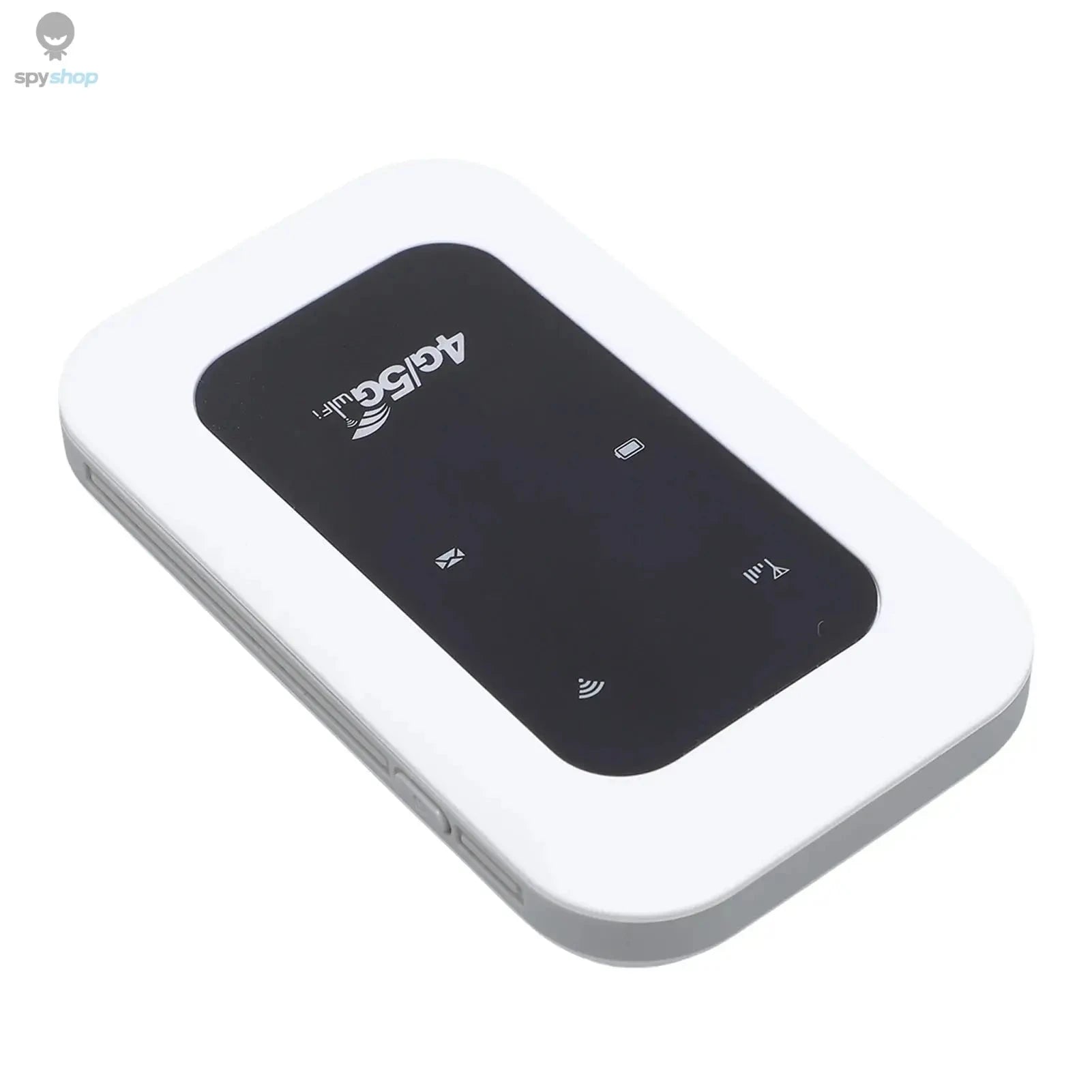 Portable 4G WiFi Hotspot Device – 300Mbps Travel Router for Reliable Mobile Internet-WHITE