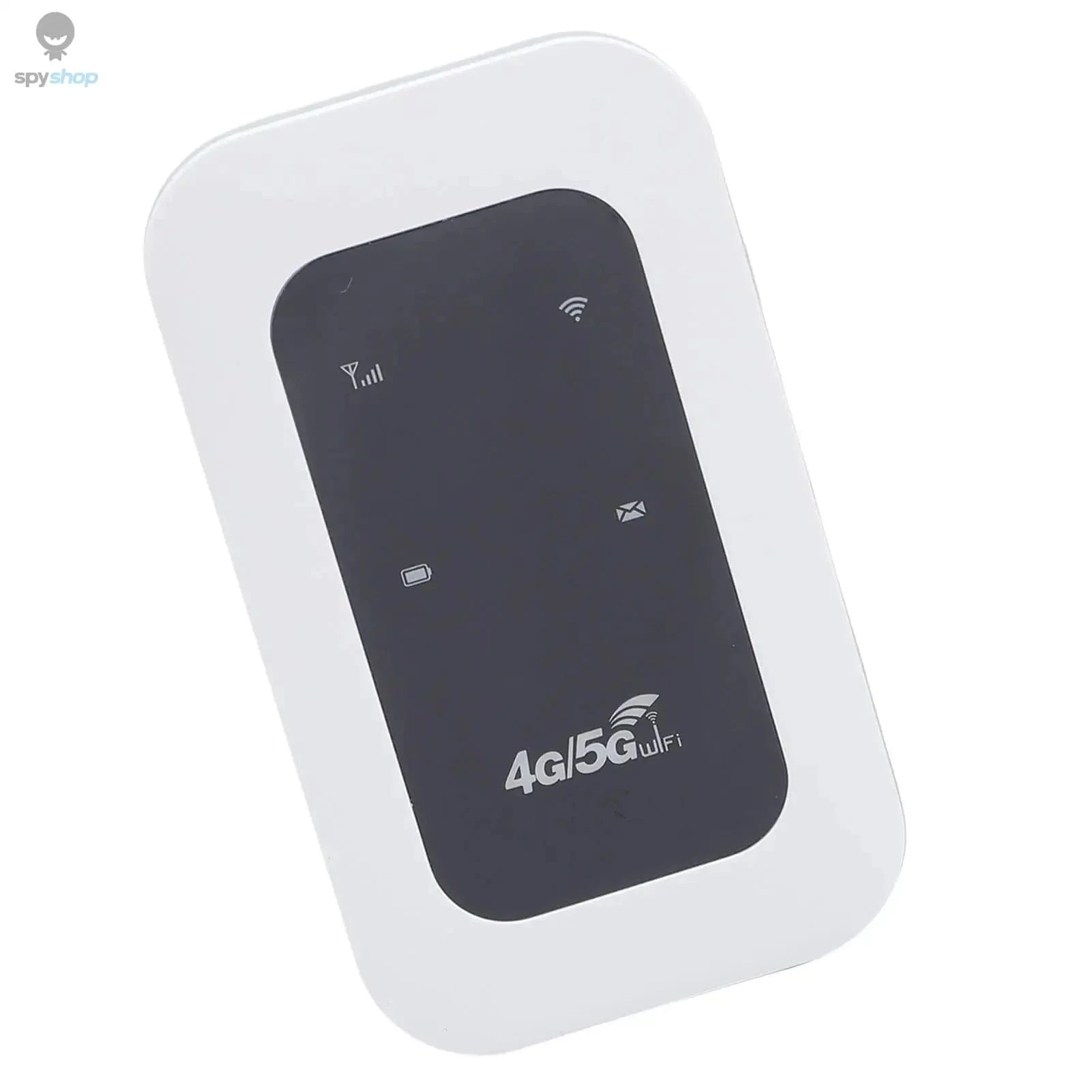 Portable 4G WiFi Hotspot Device – 300Mbps Travel Router for Reliable Mobile Internet-WHITE