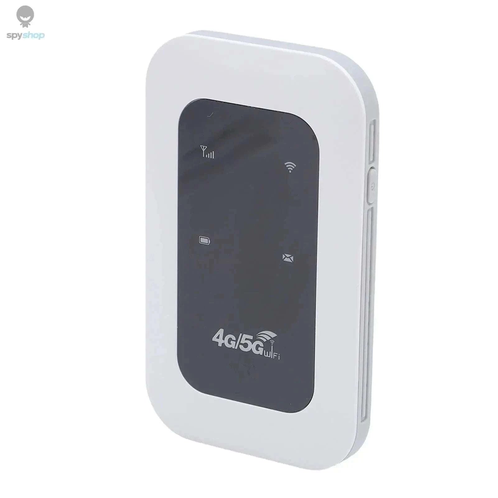 Portable 4G WiFi Hotspot Device – 300Mbps Travel Router for Reliable Mobile Internet-WHITE