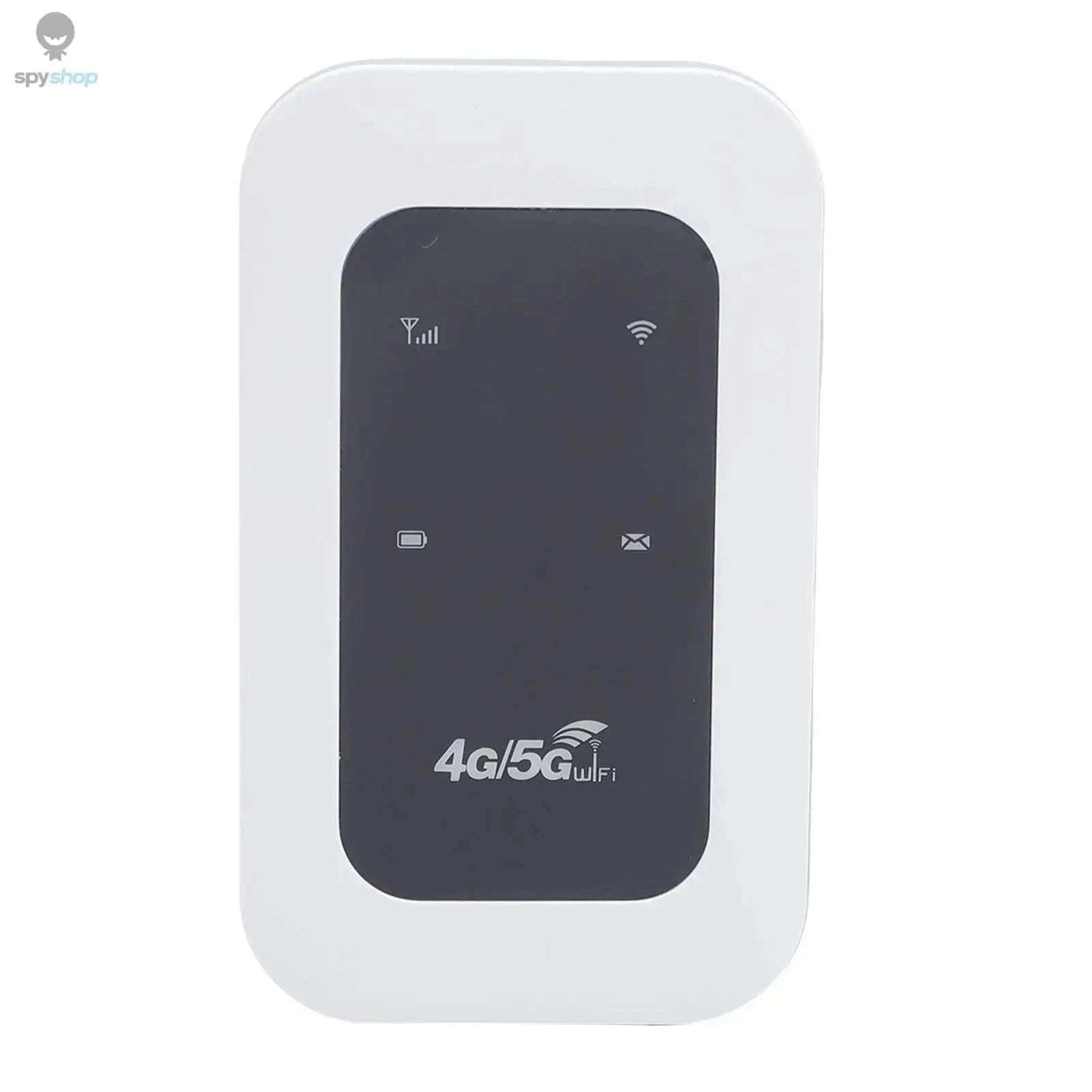 Portable 4G WiFi Hotspot Device – 300Mbps Travel Router for Reliable Mobile Internet-WHITE