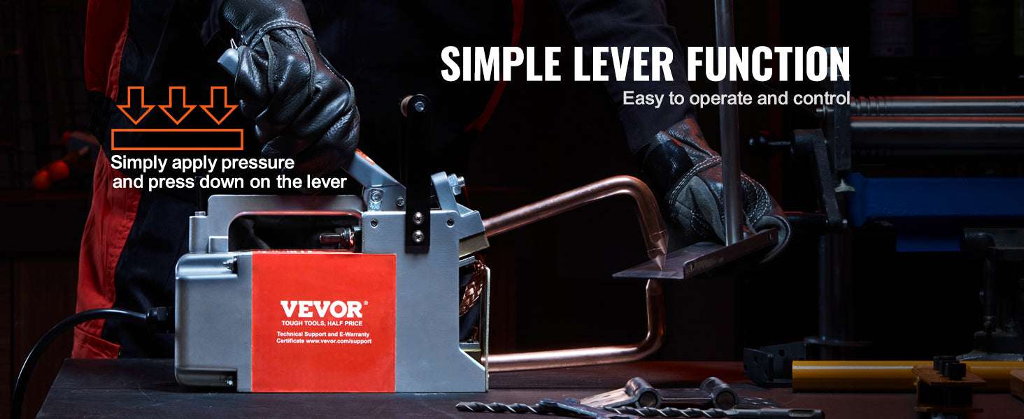 Portable 8KVA Spot Welder Gun for Metal Sheets up to 1/8"-United States