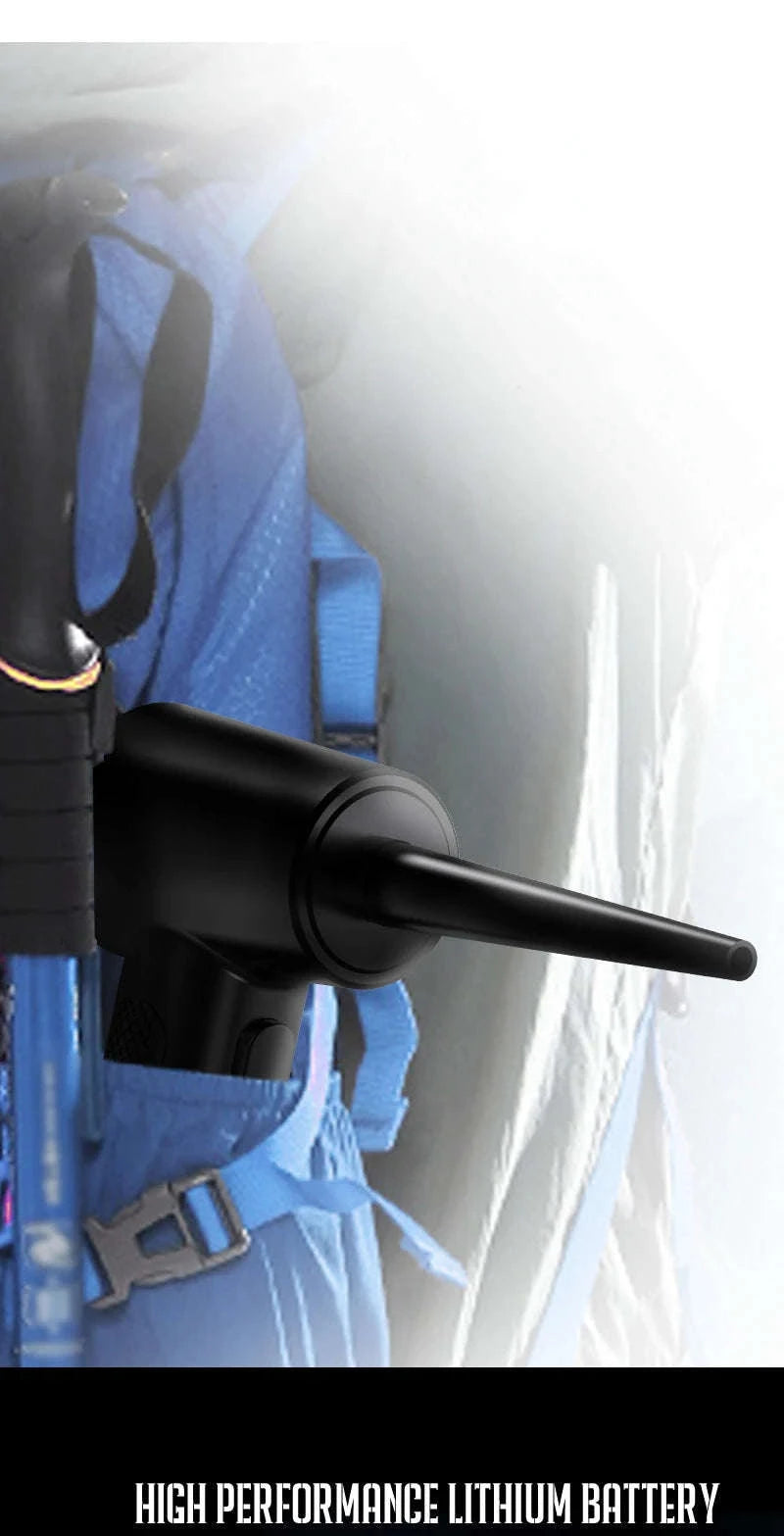 Portable Air Duster 51000RPM Cordless Blower with LED-4000 mAh