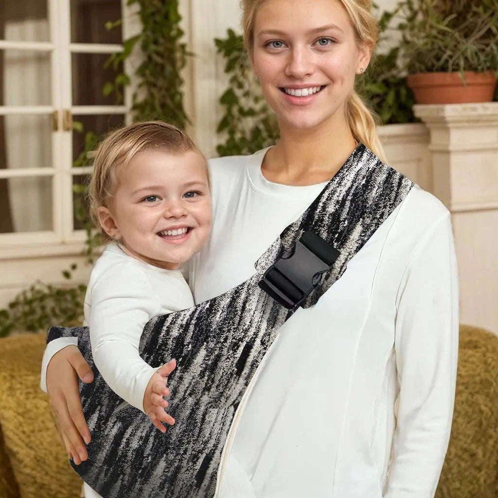 Portable Baby Carrier Wrap Toddler Sling-China Black / CHINA