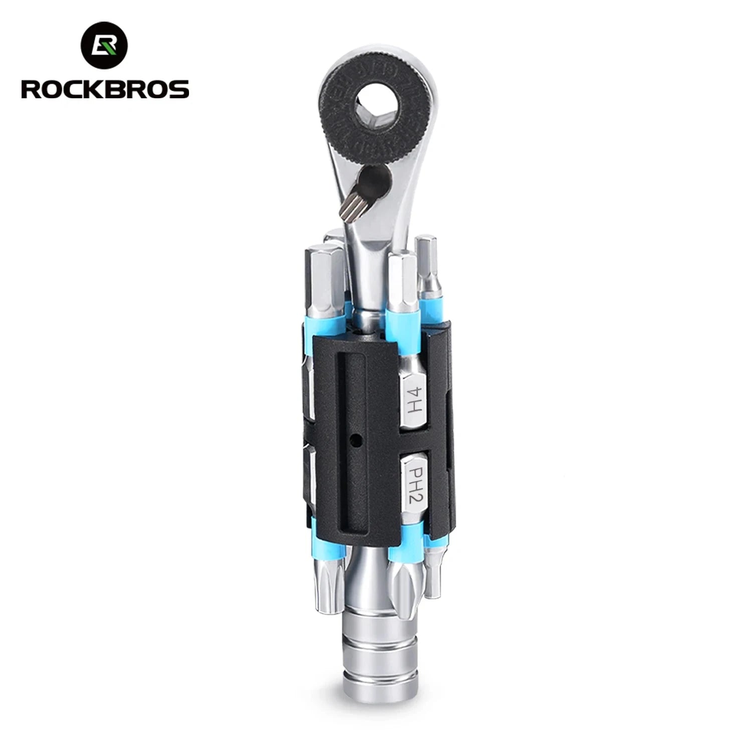 Portable Bicycle Ratchet Tool Set Compact Aluminum Tube Bike Kit-TG-8601