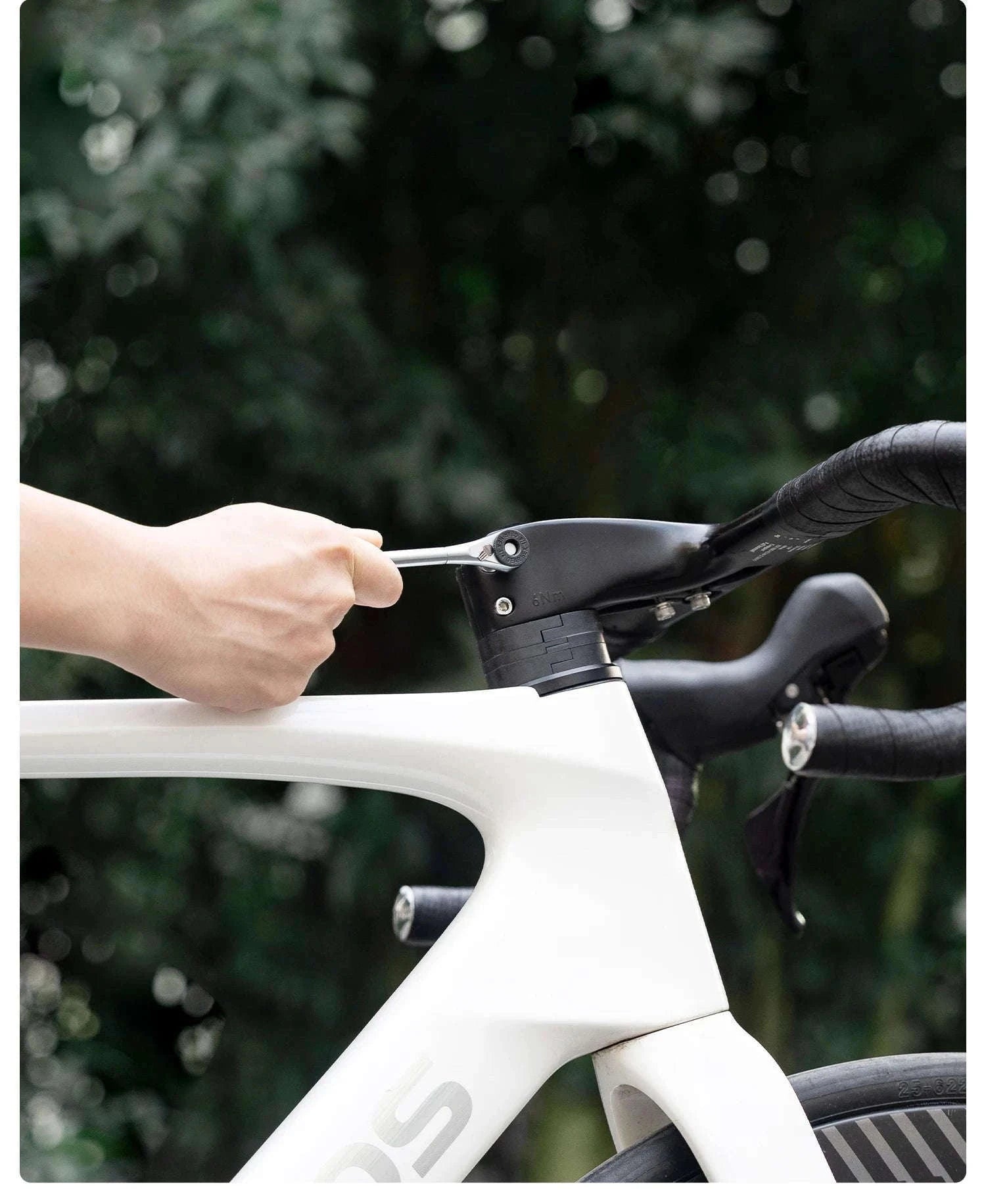 Portable Bicycle Ratchet Tool Set Compact Aluminum Tube Bike Kit-TG-8601