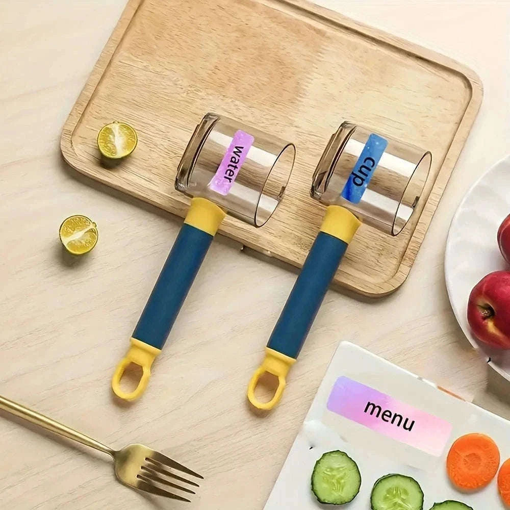 Portable Bluetooth Thermal Label Maker with App Control and Ink-Free Printing-P15 Matcha tea color
