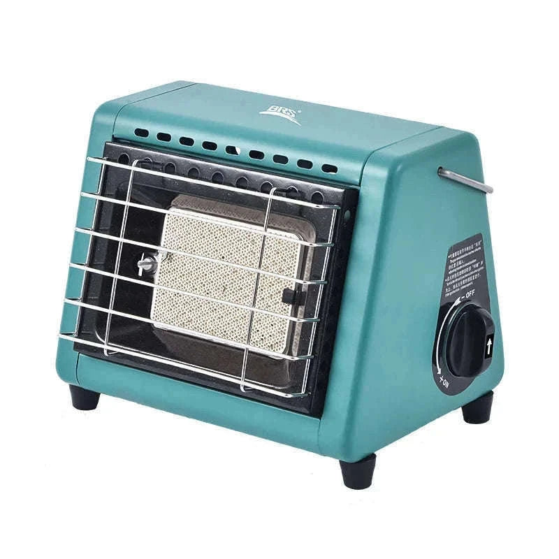 Portable Butane Tent Heater 1500W for Camping and Outdoor Use-Orange