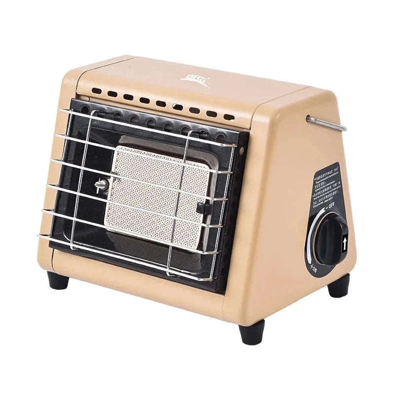 Portable Butane Tent Heater 1500W for Camping and Outdoor Use-Orange