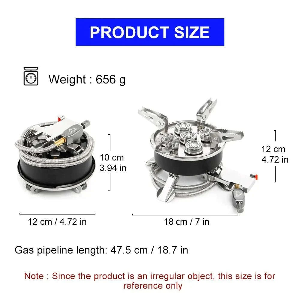 Portable Camping Gas Stove 8800W-WSS-507
