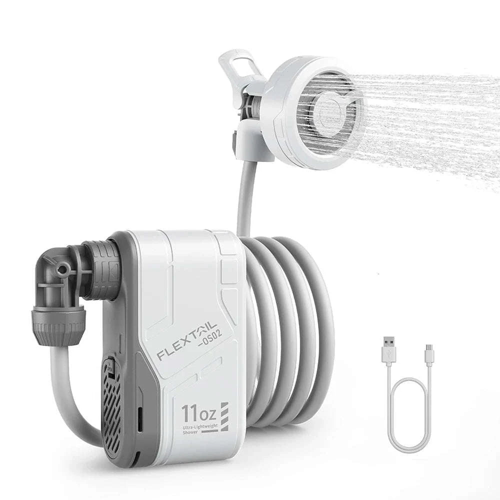 Portable Camping Shower Pump IPX7 Waterproof-Default Title