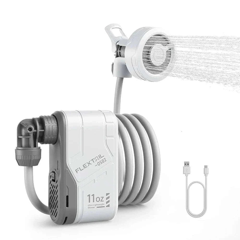 Portable Camping Shower Pump IPX7 Waterproof-Default Title
