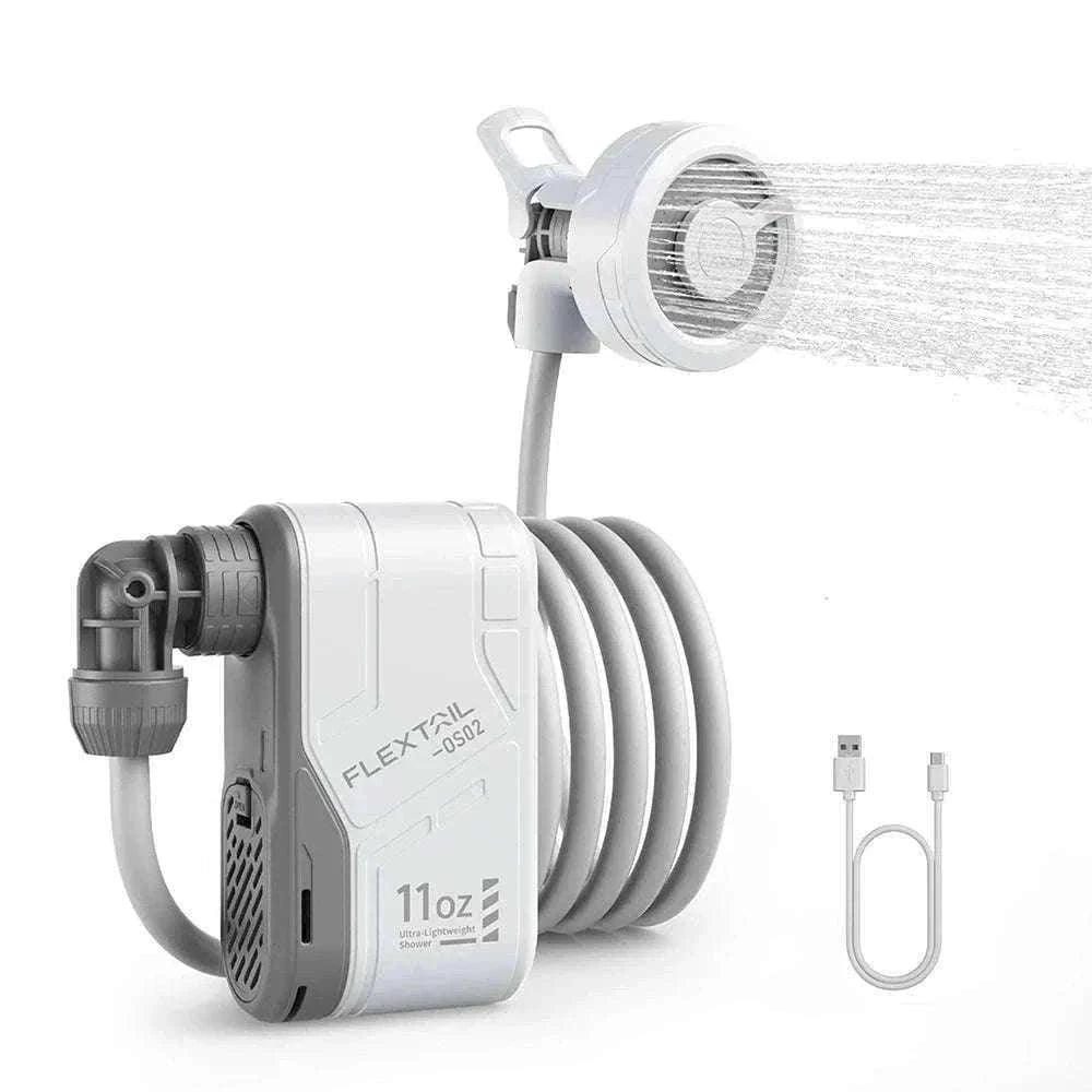 Portable Camping Shower Pump IPX7 Waterproof-Default Title