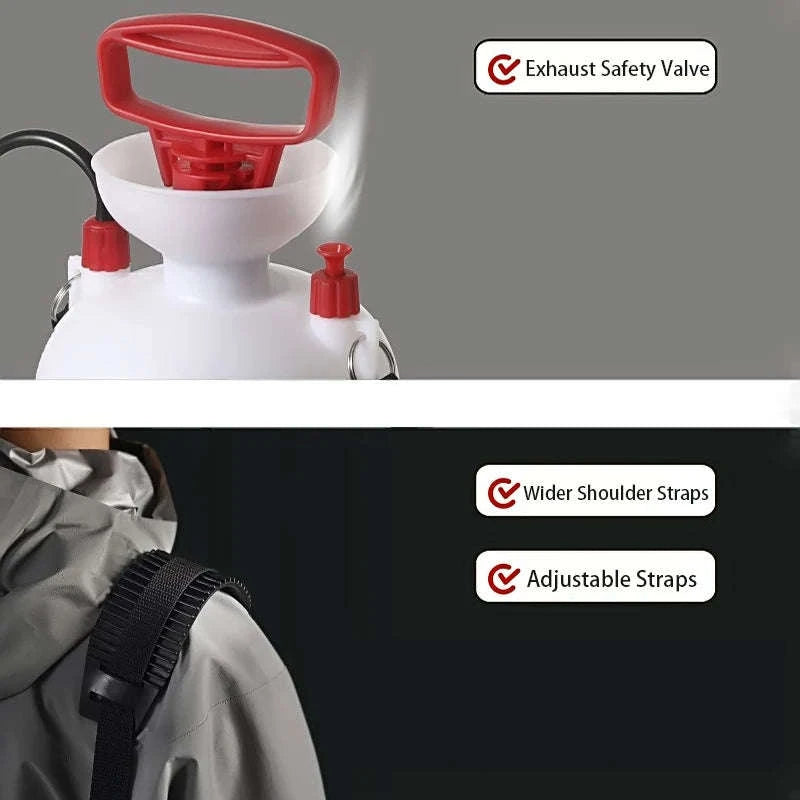 Portable Camping Shower with 3m Hose-4L