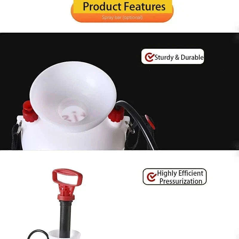 Portable Camping Shower with 3m Hose-4L