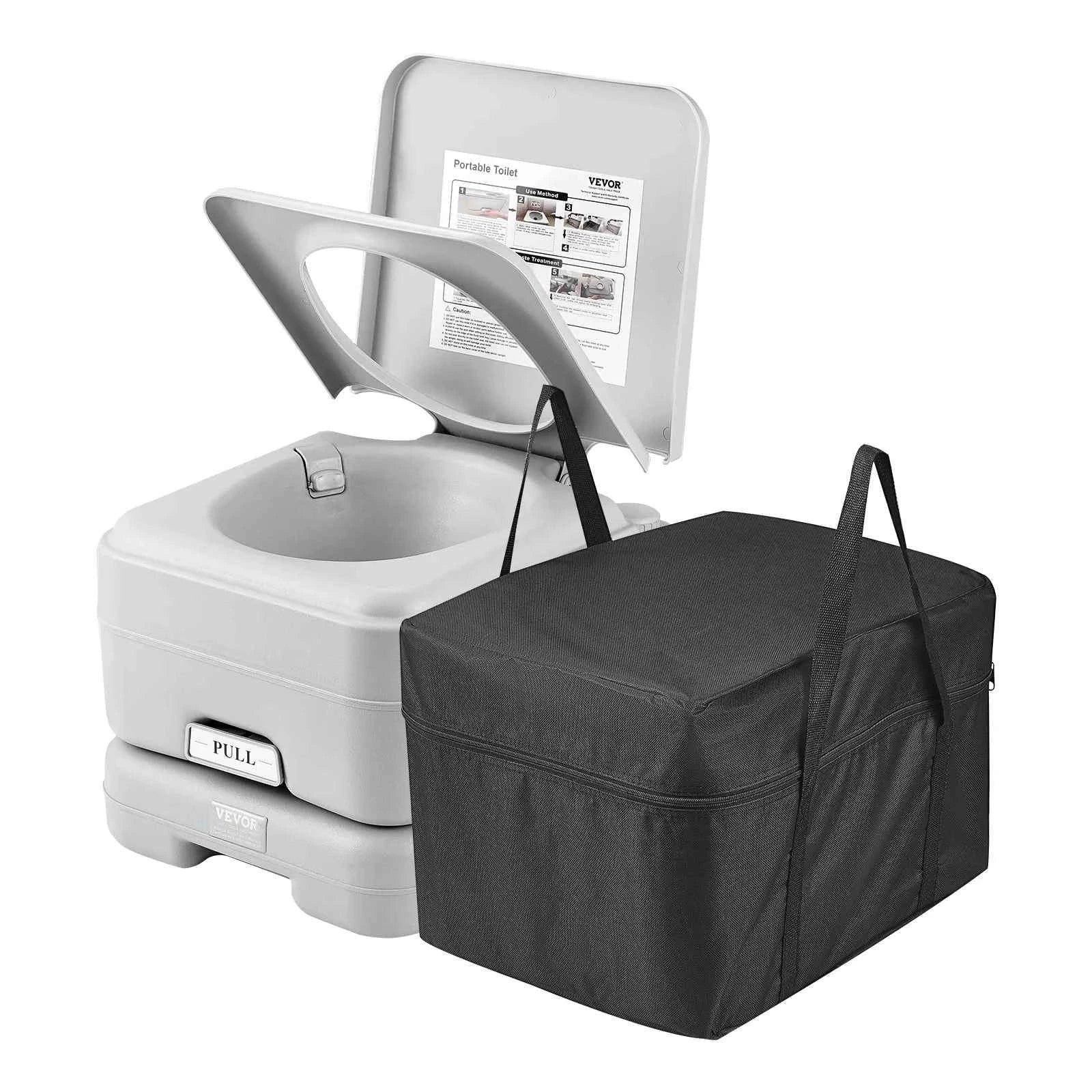 Portable Camping Toilet with Pressurized Flush-5.2gal / spain