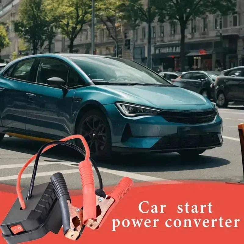 Portable Car Jump Starter – Compact Power Pack-Black
