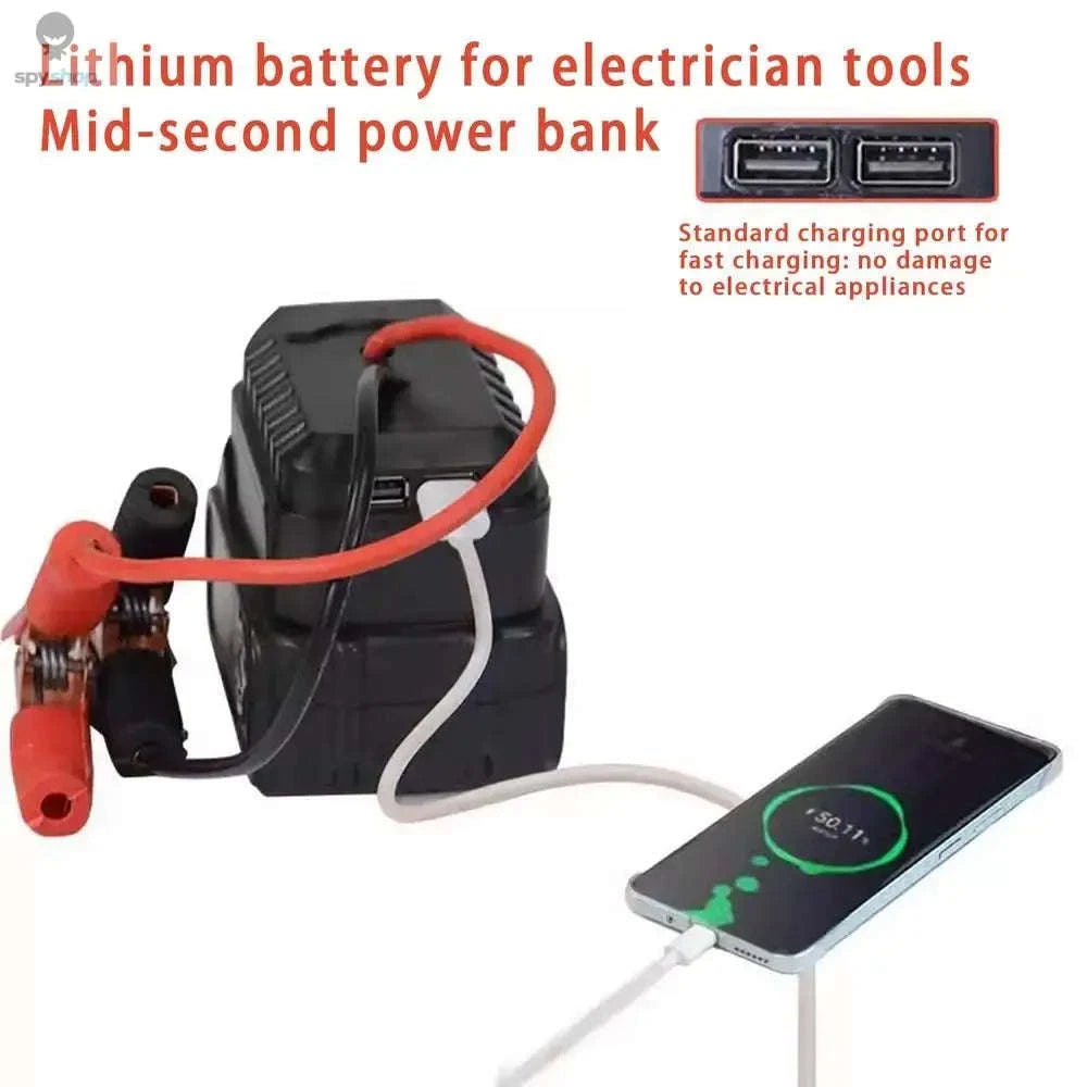 Portable Car Jump Starter – Compact Power Pack-Black