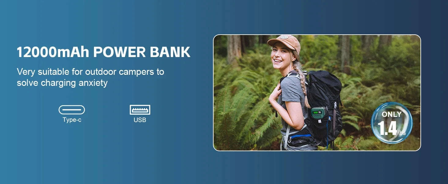 Portable Car Jump Starter with Air Compressor 2000A 150 PSI Power Bank-A-X1-yesper / Mexico