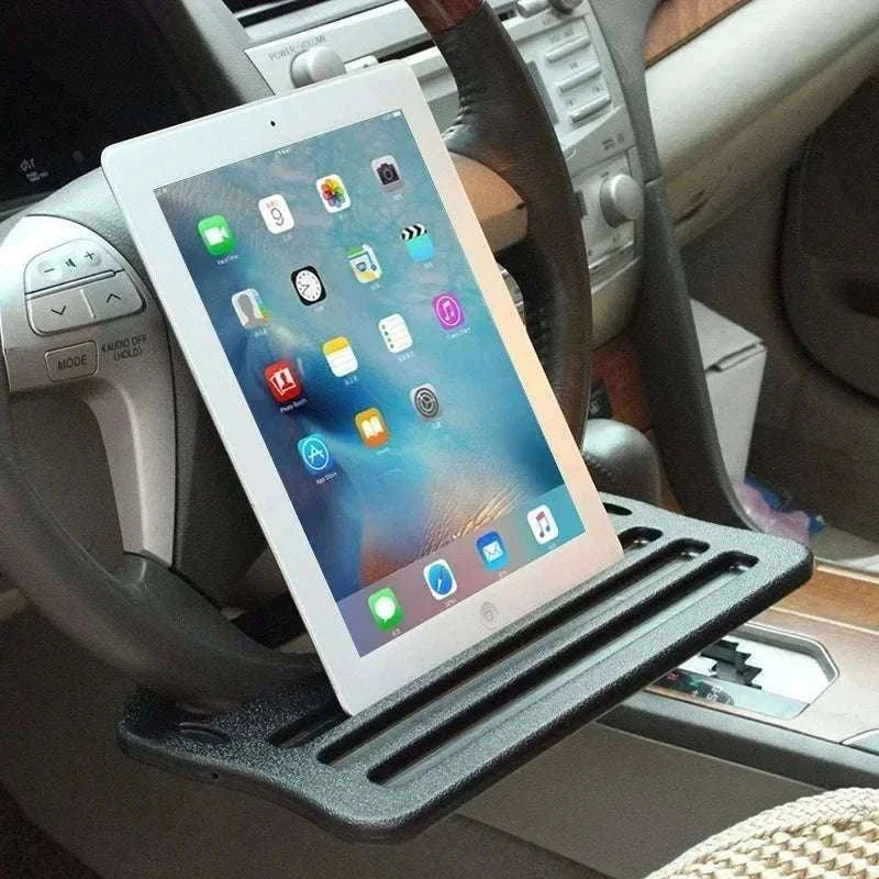 Portable Car Laptop Desk Mount Stand for Work and Meals-Small