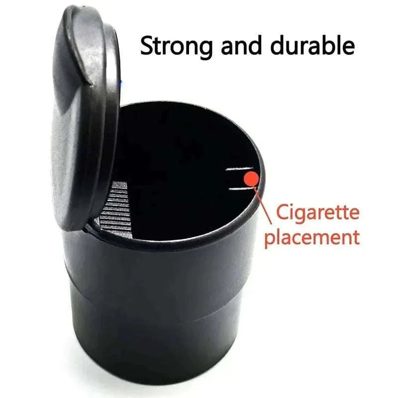 Portable Car LED Ashtray and Garbage Storage Cup-Without LED light